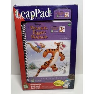 LeapFrog LeapPad Disney Bounce Tigger Bounce Complete Book Cartridge in Box